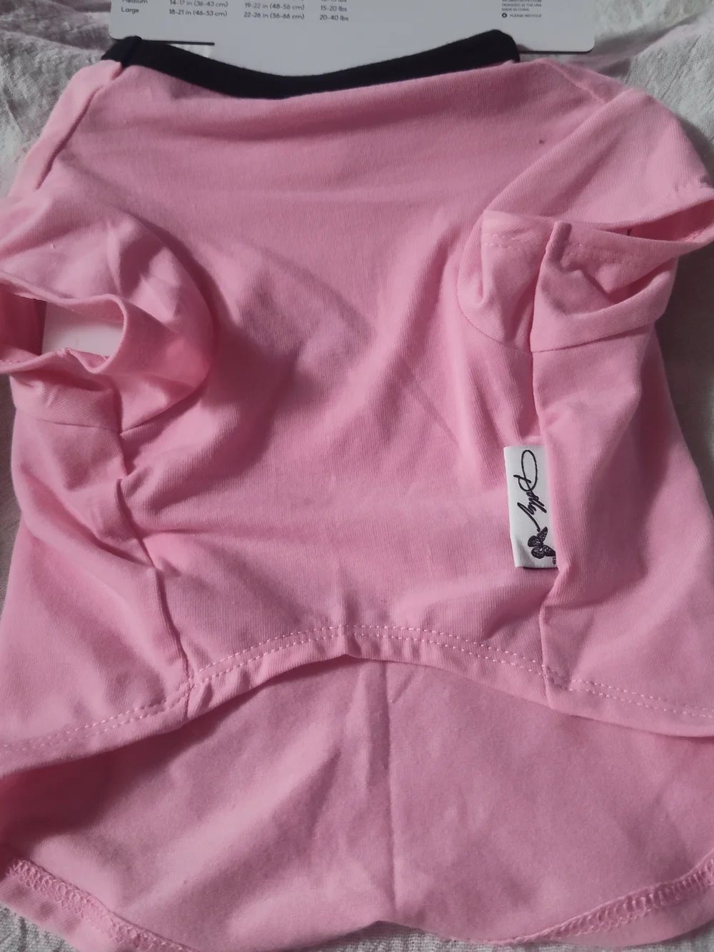 Doggy Parton Raised on Dolly Pink Doggy Graphic Shirt Size Small